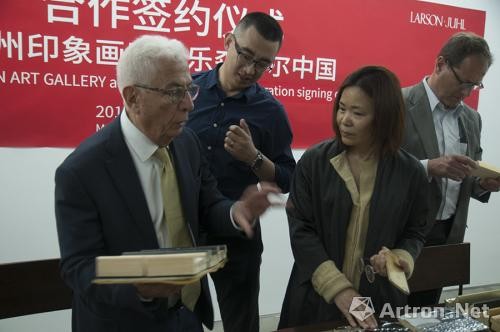 杭城艺术跨界 印象画廊携手美国乐森卓尔，共绘职业发展新蓝图